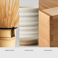 Ensemble cadeau matcha personnalisé OEM, bol en céramique Chawan, fouet en bambou Chasen, cuillère à thé Chashaku, boîte en bois, emballage personnalisé avec logo, ensemble matcha