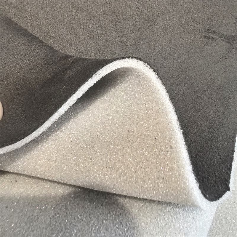 100% Polyester Suede Fabric Car Headliner Fabric for Car Interiors Upholstery Fabric