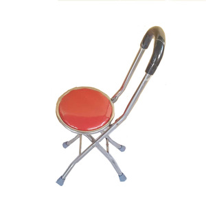 Bastón de Acero Inoxidable Heng Longhao, Plegable con Asiento para Personas Mayores, Soporte y Asistencia para Sentarse - Product Image 3
