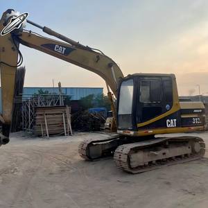 Excavatrice d'occasion CATERPILLAR 312B, excavatrice d'occasion E120B, matériel de construction Cater, excavatrice de taille moyenne CAT12-TONS en stock - Product Image 4