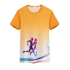 Camiseta Deportiva para Hombre 100% Poliéster, Personalizada con Impresión, para Fitness, Running, Maratón, Secado Rápido, Sublimación Personalizada - Product Image 1
