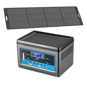 แบตเตอรี่ลิเธียมไอออนพกพาสำหรับใช้งานกลางแจ้ง 500W 800Wh พร้อมแผงโซลาร์เซลล์ ไฟฉาย สำหรับตั้งแคมป์ ท่องเที่ยวขับรถเอง พลังงานสูง บริสุทธิ์ - Product Image 1