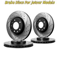 Disques de frein durables, rotors de frein, plaquettes de frein, garnitures de frein, pièces du système de freinage pour Jetour Dashing & Traveller T2