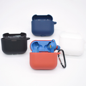 Nouvel arrivage pour <span class=keywords><strong>Skullcandy</strong></span> Indy Evo Étui de protection en silicone anti-poussière pour <span class=keywords><strong>écouteur</strong></span>s avec porte-clés - Product Image 2