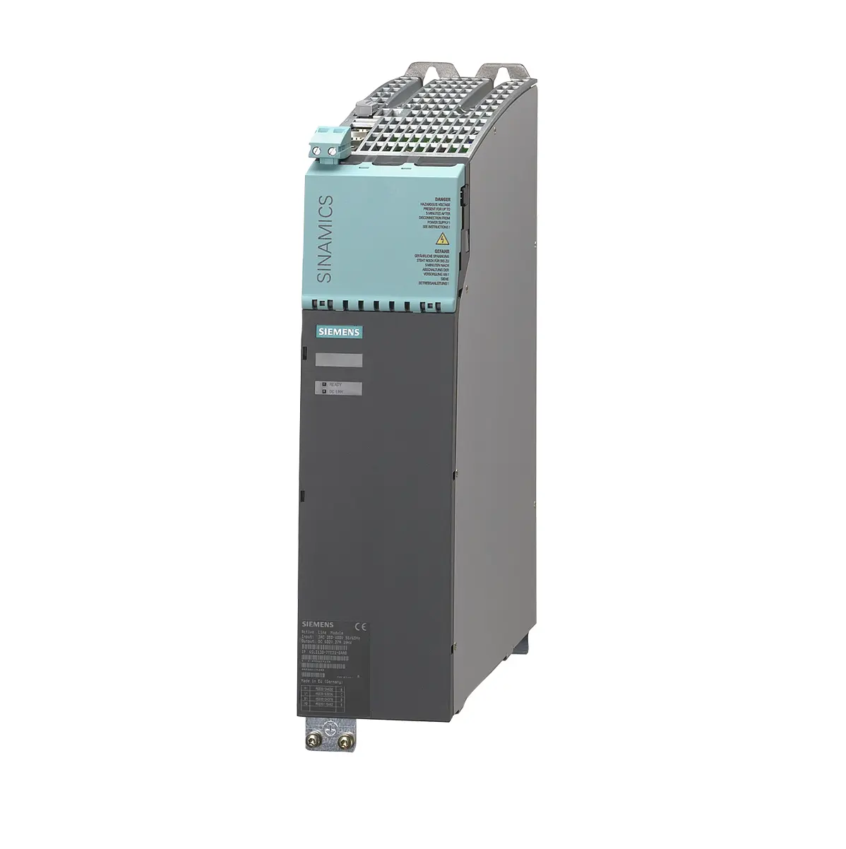 S120 ACTIVE LINE MODULE INPUT:3-PH 380-480V 50/60HZ AUSGANG: DC 600V 27A 16KW 6SL3130-7TE21-6AA4 Frequenz umrichter