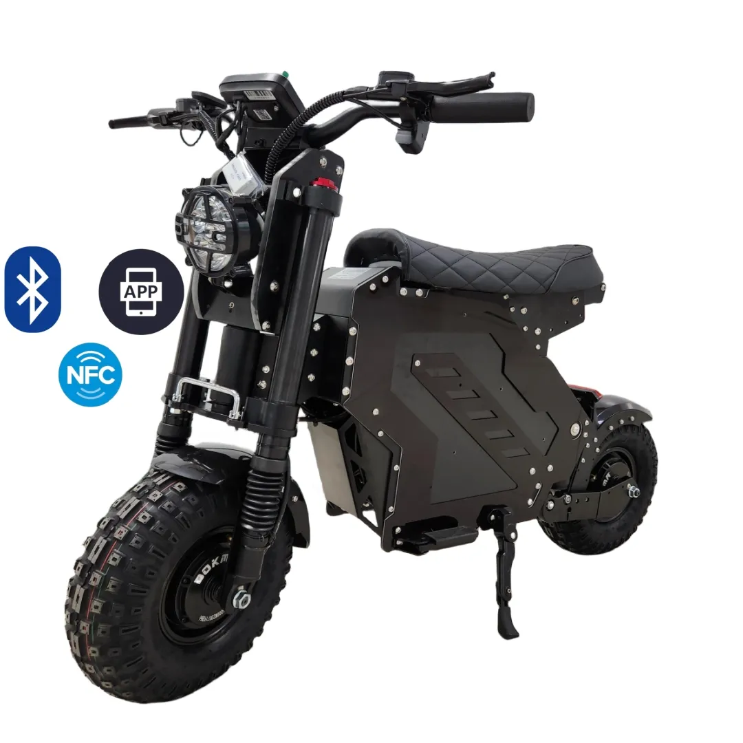 Fast 70Mph 110Kmh 72V Electric Scooters Upgrade 52V 70Kmh 60V 80-85Kmh Powerful Adult Off Road 2 Seat Electric Scooter 100 Km/H