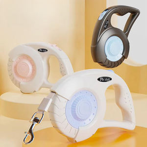 <span class=keywords><strong>Laisse</strong></span> de <span class=keywords><strong>chien</strong></span> rétractable portable avec poignée rembourrée, <span class=keywords><strong>laisse</strong></span> anti-emmêlement <span class=keywords><strong>pour</strong></span> animaux de compagnie, chats, chiens - Product Image 2