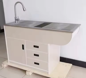 โต๊ะ<span class=keywords><strong>ตรวจ</strong></span>สัตว์เลี้ยง ADZIA รุ่นลายไม้ทันสมัย พร้อมอ่างล้างสแตนเลส เป็นมิตรกับสิ่งแวดล้อม ใช้งานง่าย เหมาะสำหรับคลินิกสัตว์เลี้ยงมืออาชีพ - Product Image 5