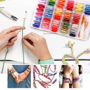 Nouveautés : Kit de broderie pour débutants avec cercles à broder en bambou et ensemble d'outils de broderie au point de croix - Product Image 2