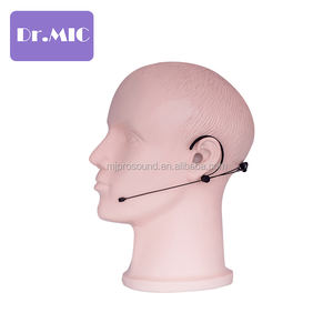 Micrófono <span class=keywords><strong>Profesional</strong></span> con Diadema y Gancho Doble para Oreja, Color Beige, con Cable, para Micrófono Inalámbrico de Solapa - Product Image 4