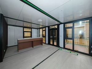 Maison préfabriquée pliable et extensible de luxe moderne de 40 pieds, maison préfabriquée mobile isolée et résistante aux ouragans de 20 pieds avec mobilier - Product Image 5