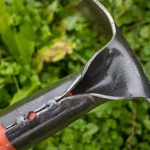 <span class=keywords><strong>Houe</strong></span> de jardin <span class=keywords><strong>creuse</strong></span> de qualité industrielle <span class=keywords><strong>avec</strong></span> <span class=keywords><strong>manche</strong></span> en bois, lame en acier au carbone 16 cm x 14,5 cm, garantie 1 an - Marque JINYUAN - Product Image 4