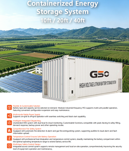 Système de stockage d'énergie, armoire extérieure, 51,2V 100Ah 120Kwh 360Kwh 3600Kwh, batterie au lithium Lifepo4, BESS - Product Image 2