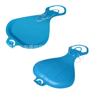 Esquís Snow Glide AS-S48, Lamas de Esquí Portátiles para Nieve, Césped y Descenso en Trineo - Product Image 1