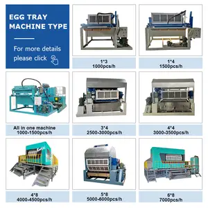 Dây chuyền sản xuất máy làm khay trứng hoàn toàn tự động với giá máy làm thùng trứng