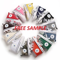 Unisex Lace-up Canvas Shoes for Baby Girls, Pre Walker
