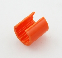 Abrazadera de Codificación de Color Verde para Identificación de Cables de 1/2 Pulgada, Clip de Codificación de Color para Cables