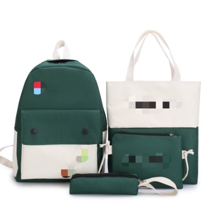 Sac à dos d'étudiant personnalisé avec logo <span class=keywords><strong>brodé</strong></span> personnalisé Sac à dos moderne durable pour enfants d'âge préscolaire, primaire et secondaire - Product Image 2