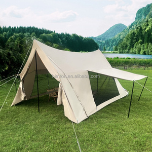 เต็นท์หลังคาทรงเอขนาดใหญ่ กันฝน กันแดด สำหรับตั้งแคมป์กลางแจ้ง - Product Image 1