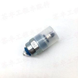 โซลินอยด์วาล์วตัดน้ำมันคัมมินส์ B3.3 12V 24V สำหรับสวิตช์สตาร์ทรถขุด - Product Image 4