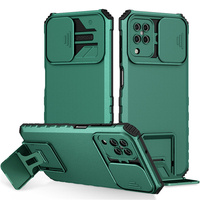 Étui de Protection antichoc en TPU pour caméra, Protection de la vie privée contre les regards indiscrets, avec béquille pour Samsung A30 A12