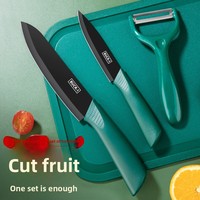 7-delige ambidextere universele roestvrijstalen fruitmessenset met schil- en groentemessen voor huishoudelijk gebruik