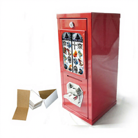 Machine de jeu à monnayeur, distributeur de prix, pour mini-cartes à collectionner et autocollants tatouages