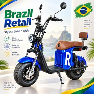 Monopattino Elettrico Citycoco X13 con Pneumatici Larghi 1000W, Disponibilità Immediata in Brasile, Batteria al Litio 60V20Ah, OEM ODM Disponibile - Product Image 3