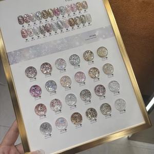 Boutique d'ongles <span class=keywords><strong>Gel</strong></span> à l'huile de couleur populaire 24 couleurs Dream <span class=keywords><strong>Bobo</strong></span> Sequin <span class=keywords><strong>Gel</strong></span> à l'huile pour ongles Nouveau produit pour l'automne et l'hiver 2025 - Product Image 1