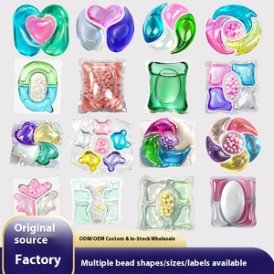 Caja de cápsulas de detergente para ropa con enzimas concentradas Lavanda y cápsulas de lavandería frescas de hierbas Detergente para ropa - Product Image 2