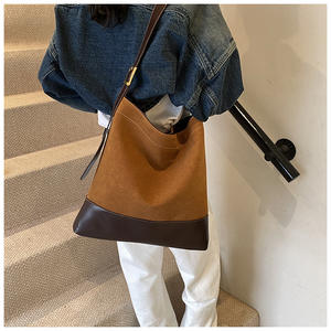 Bolso de estilo retro Deerskin 2025, nuevo bolso de cubo de moda transfronterizo, bolso de hombro con textura de alta calidad - Product Image 5