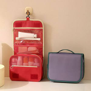 Wholesale Polyester <strong>Hanging</strong> Large Luxury Makeup Wholesale Cosmetic Travel <strong>Bag</strong> <strong>Toiletry</strong> <strong>Bag</strong> Travel <strong>Men</strong> - Product Image 1