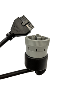 Linkyou 9-Pin J1939 10-Pin Kamyon Teşhis Adaptör Kablosu 1 Yıl Garantili ECM W/DOT Uyumlu ELD Günlüğü Kod Okuyucu OBD II Bakır - Product Image 4