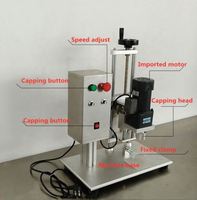 En stock, machine de bouchage semi-automatique DDX-450 pour bouteilles en verre, machine de bouchage électrique manuelle pour barils d'huile