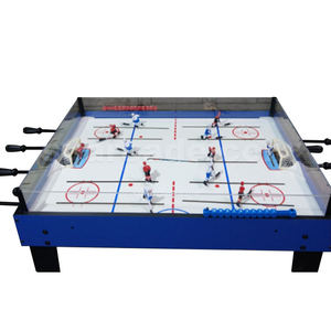 Jouets de sport de bureau interactifs d'intérieur en bois Jeux de table de hockey sur glace pour enfants - Product Image 1