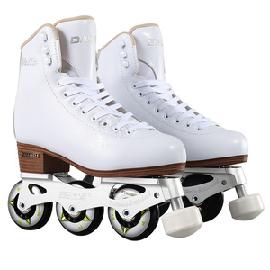 <span class=keywords><strong>Pattini</strong></span> in Linea di Alta Qualità con Fodera in Velluto e Tomaia in Pelle, 3 Ruote in PU per Giovani/Adulti/Teenager, Freno Anteriore - Product Image 6