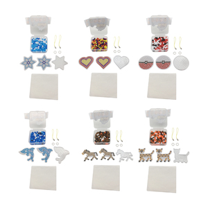 Perles <span class=keywords><strong>Hama</strong></span> 3D les plus vendues en gros, 6 modèles, mini-perles Perler 5 mm pour enfants - Product Image 2