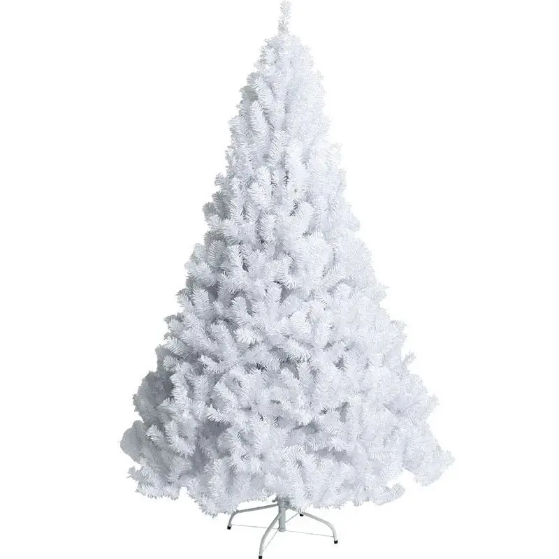 شجرة عيد الميلاد الديكور الأبيض PVC شجرة عيد الميلاد سعر ترويجي من المصنع
