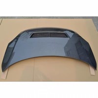 Pour Suzuki Swift 2005-2016 : Capot moteur en fibre de carbone style double trou, pièces de remplacement et de modification