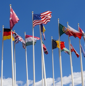 Vente en gros de drapeaux nationaux <span class=keywords><strong>du</strong></span> <span class=keywords><strong>monde</strong></span> imprimés en polyester 100% de 3x5 pieds Impression numérique portable pour les utilisateurs finaux cibles d'assurance - Product Image 5
