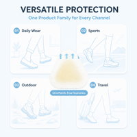 Patchs Essentiels pour les Pieds en Voyage |   Patchs anti-ampoules pour les longues promenades et les excursions