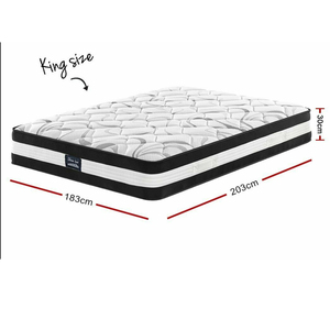 Online satış iç<span class=keywords><strong>in</strong></span> certipur-abd sertifikalı bellek köpük ile kral 5 bölge yaylı yatak yaylı şilte - Product Image 1