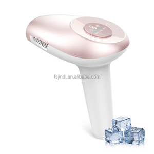 Rose Gold nhanh flash làm mát IPL tẩy lông IPL máy gần như không đau tóc Shaver Máy cạo lông với hai đầu Sapphire lạnh da - Product Image 6