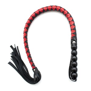 Boîte personnalisée gratuite - Fouet en cuir pour <span class=keywords><strong>jeux</strong></span> érotiques BDSM, bondage, <span class=keywords><strong>jeux</strong></span> érotiques, paddle, <span class=keywords><strong>pony</strong></span> play, outil sadique - Product Image 6
