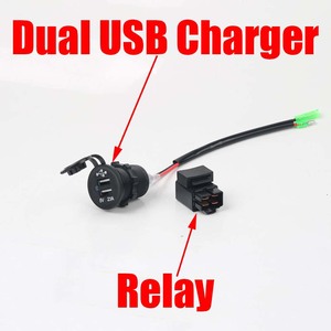 Station de charge USB pour <span class=keywords><strong>Kawasaki</strong></span> Ninja 400/650 et Versys 300, <span class=keywords><strong>chargeur</strong></span> de téléphone et interface de navigation, fabriqué en Chine - Product Image 4