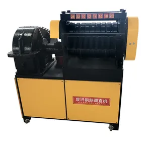 Straightener Aluminum Steel Bar Straightener 2 Roll Waste Wire Straightening Machine For Sale