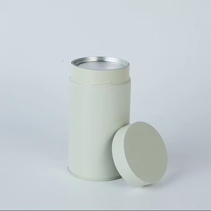 Trung Quốc Nhà sản xuất của cấp thực phẩm tin có thể nhiều màu sắc bù đắp in ấn kim loại rỗng có thể cho Matcha bột kẹo Cookie bao bì - Product Image 1