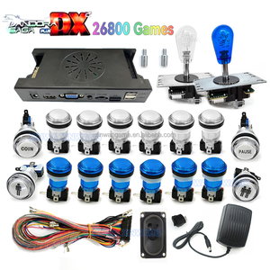 Pandara Saga DX <span class=keywords><strong>Box</strong></span> 20008 American LED pulsante <span class=keywords><strong>Arcade</strong></span> gioco Bar Kit per giochi e macchina per spintore Joystick 5pin inclusa - Product Image 2