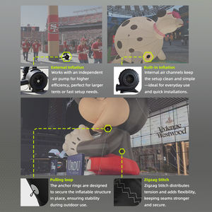 Airvon Display Halloween Anti Api yang Diisi Udara untuk Promosi di Pusat Perbelanjaan dan Ritel - Product Image 6