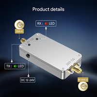 Extensor de Señal de Largo Alcance de Aluminio EP-AB092 de Voltaje Amplio 8-32V, Plug and Play